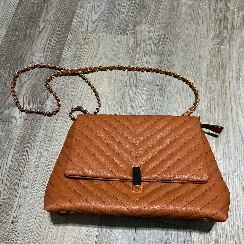 Rust color purse used once great quality